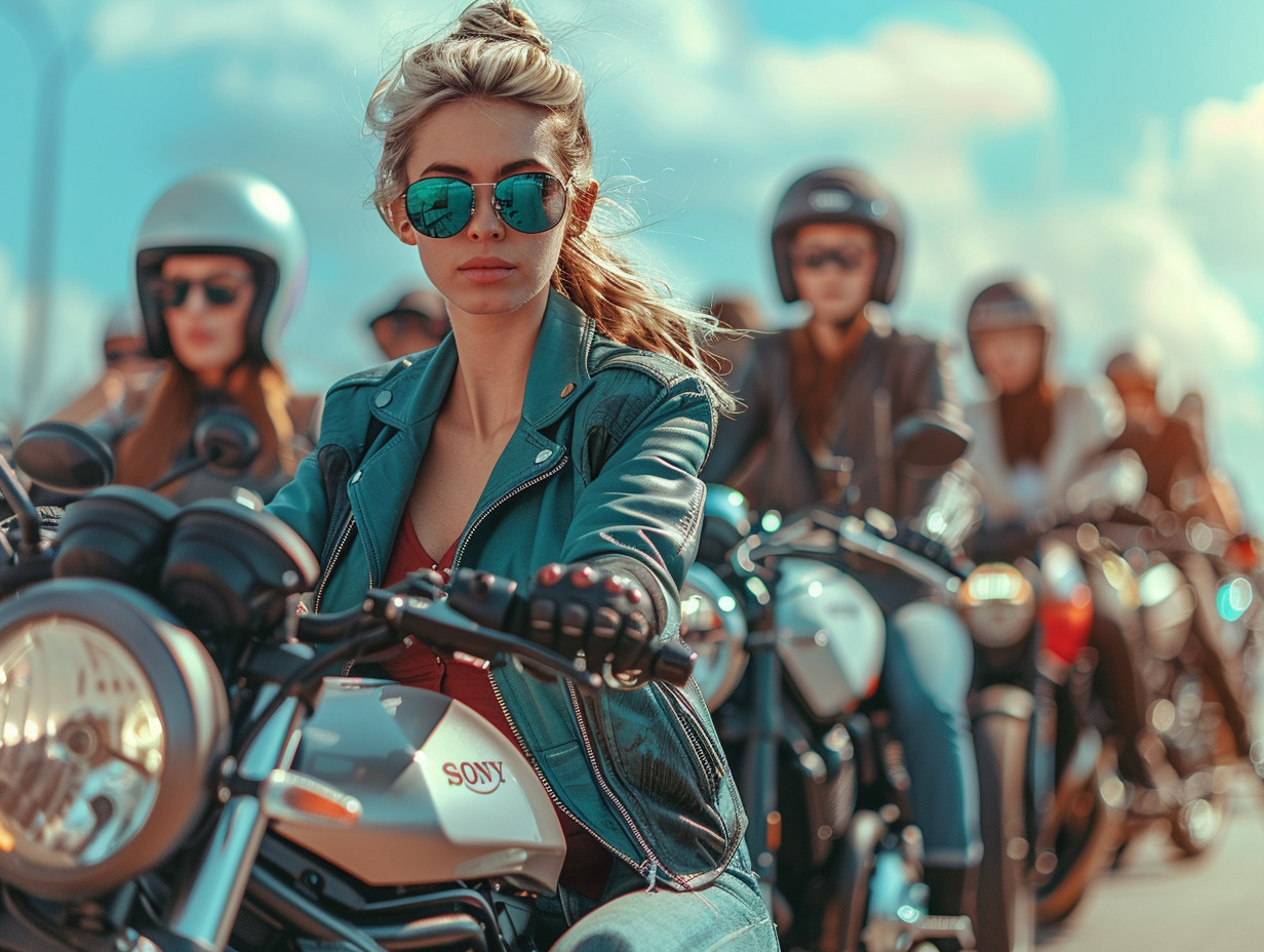 moto femme