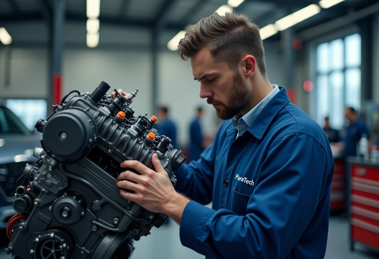 puretech 1 2 : un moteur novateur - moteur  technologie